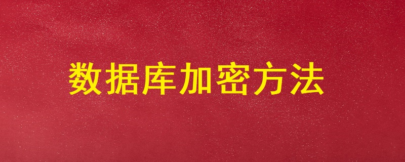 常用數(shù)據(jù)庫(kù)加密方法防止企業(yè)數(shù)據(jù)泄露