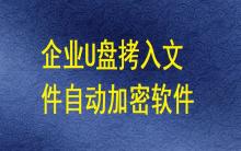 有哪些軟件能讓企業(yè)U盤拷入的文件自動加密？